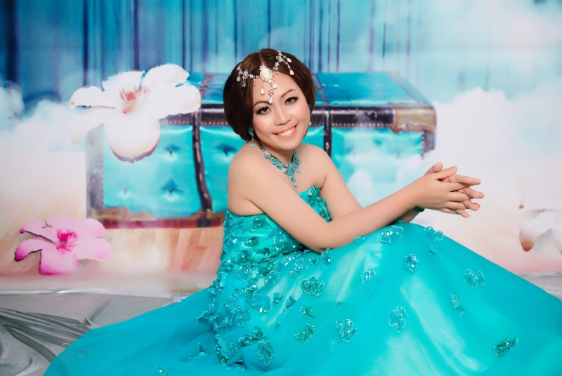 潇潇的第一张照片--明溪婚介网